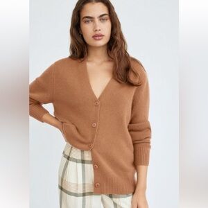 Aritzia “ Parco” cashmere cardigan oversized fit